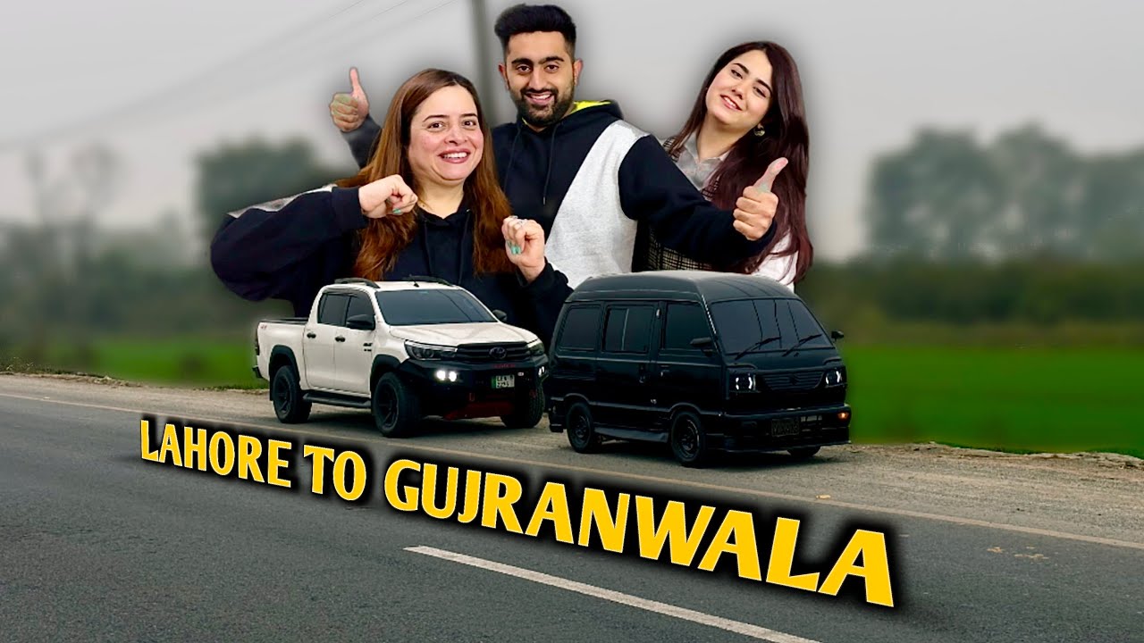LAHORE TO GUJARANWALA 😍 FAMILY TRIP ❤️