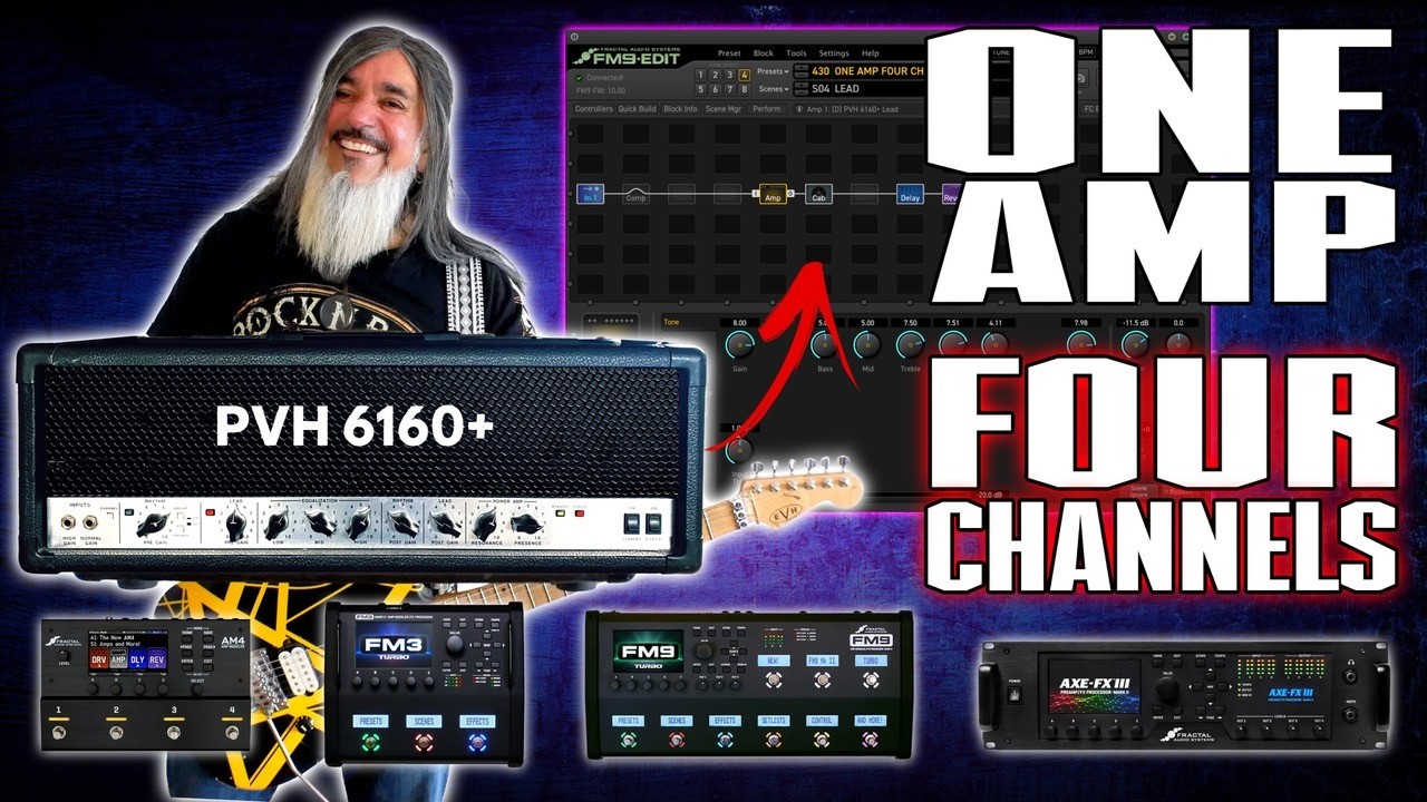 How I Built a 4 Channel Rig From ONE Amp - Walkthrough