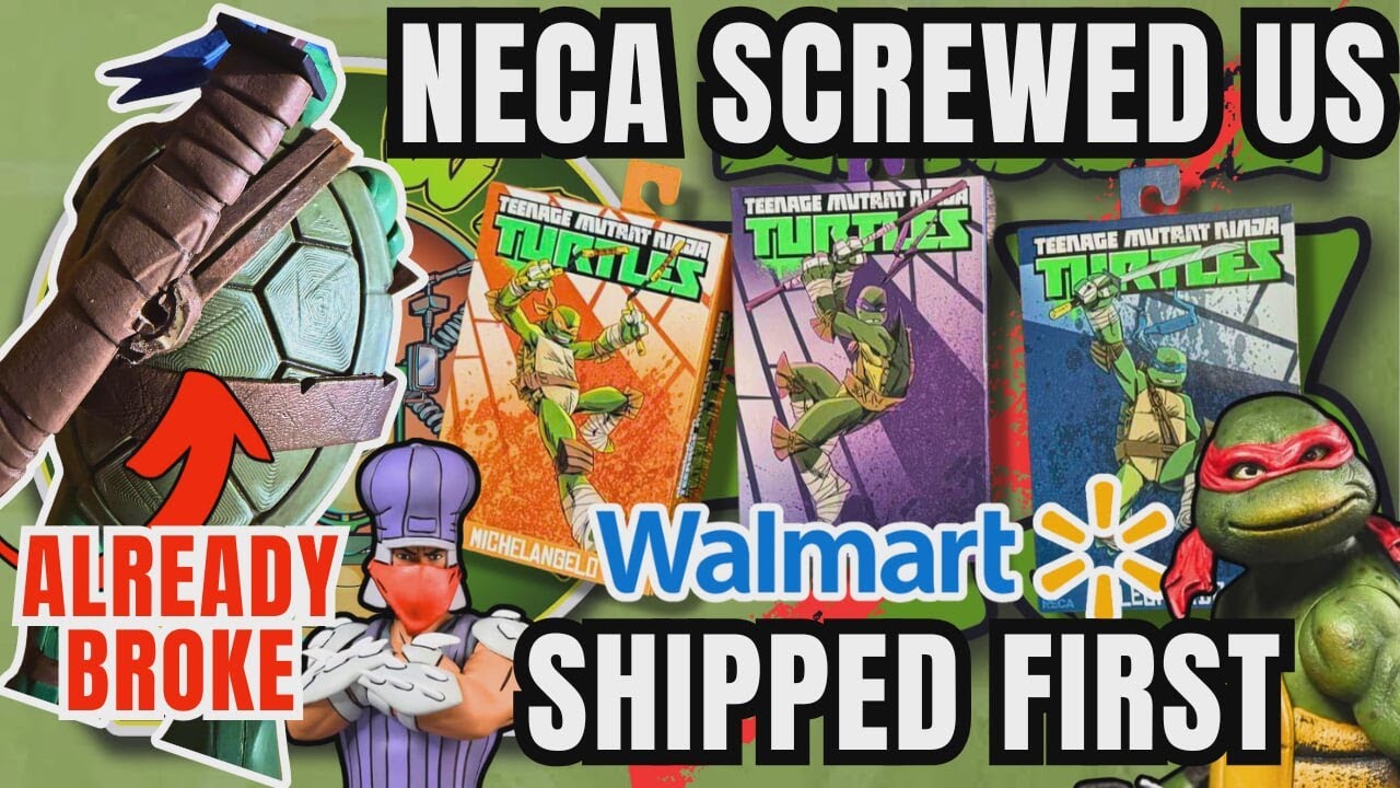 TMNTPWP - Ep 57  NECA 2012 Shipping Fiasco, Live review ALREADY BROKE?