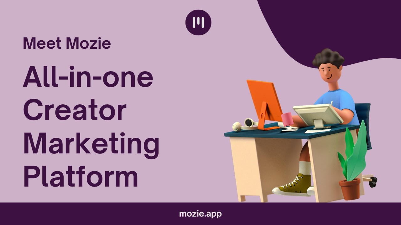 Mozie Product Demo | Creator Marketing Platform