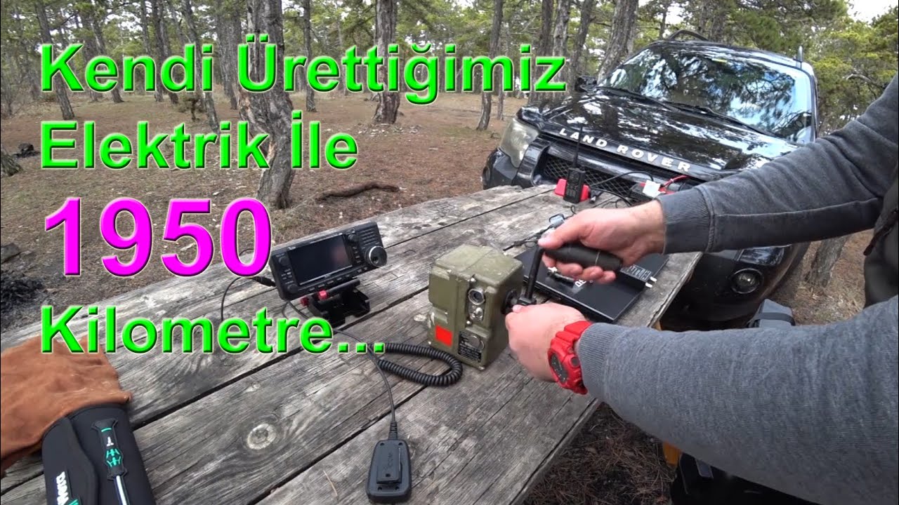 Kendi Ürettiğimiz Elektrik İle 1950 Kilometre