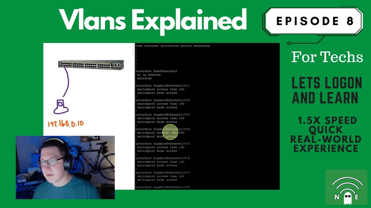 IT Technician Training Course- EP8 Vlans Explained