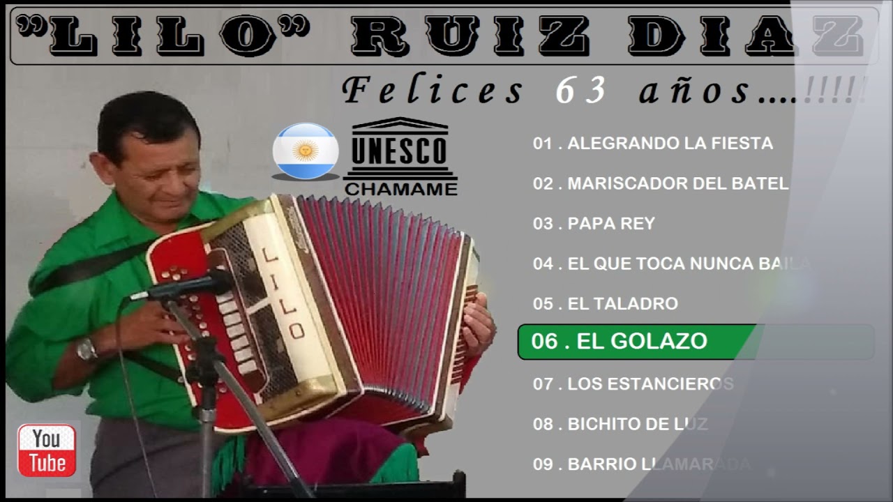 🎂 🎂 DON LILO RUIZ DIAZ 🎂 🎂 FELICES 63 AÑOS  👈 👈 👉 👉 GRANDES DEL ACORDEON  👈 👉  El Idolo de TATACUA