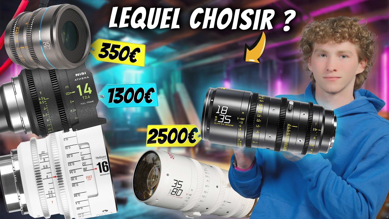 Comment choisir son objectif vidéo/ ciné ?