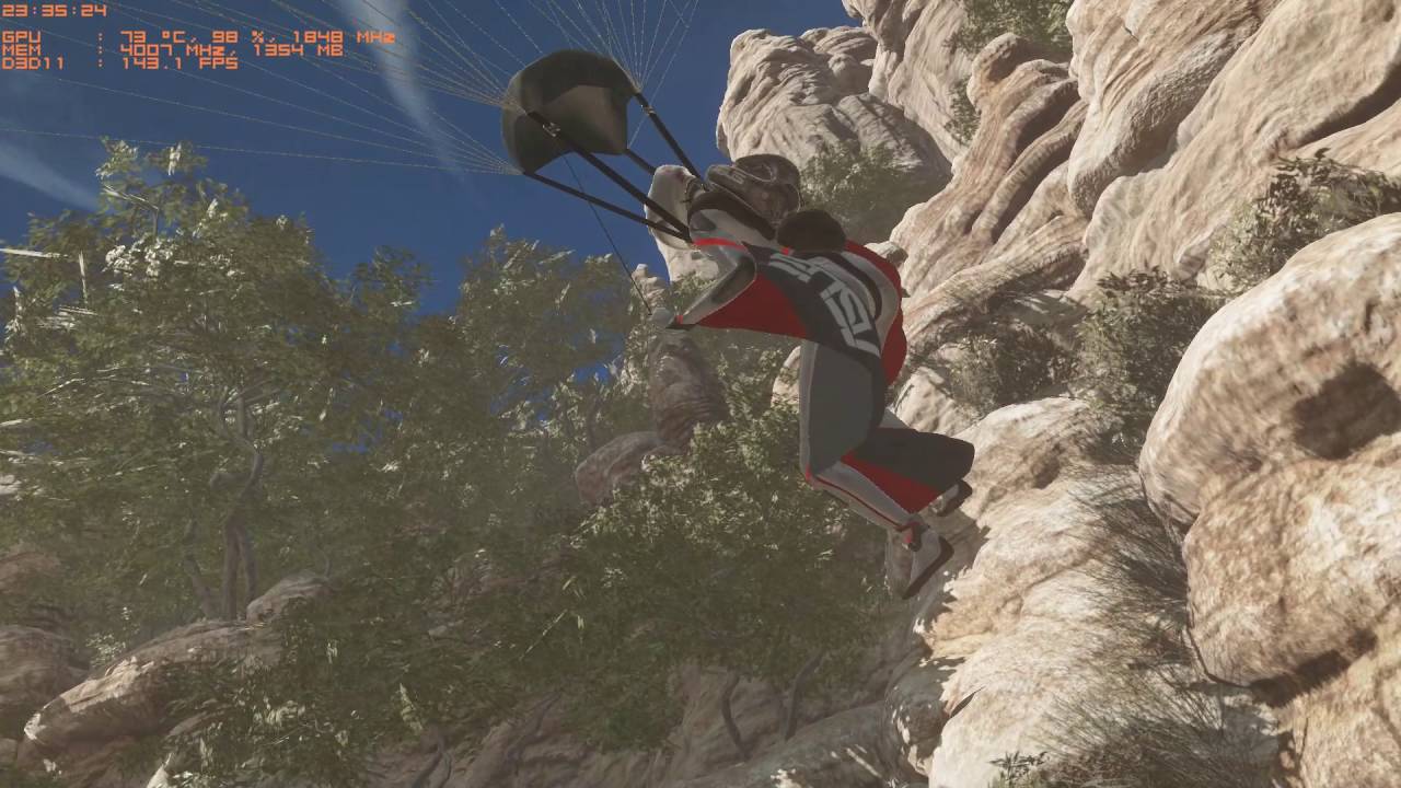 Geforce GTX 1060 Test : 3DMark Skydiver