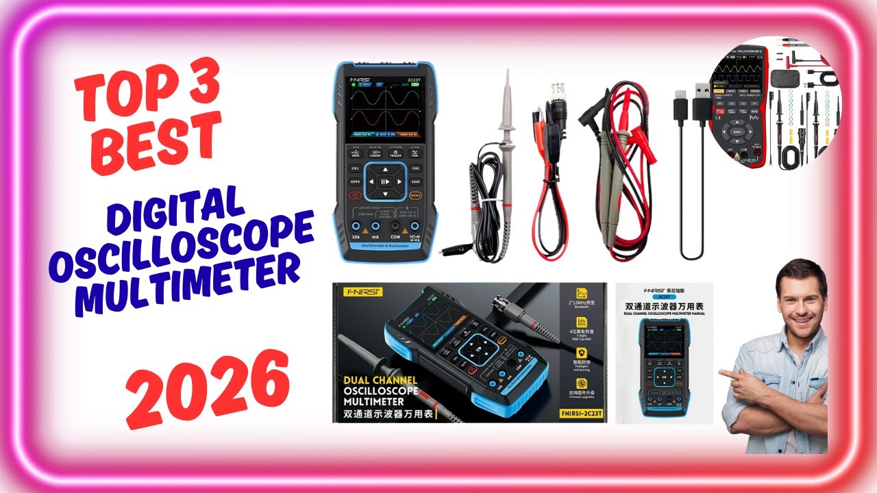 Топ-3 лучших цифровых осциллографов 2026 года на AliExpress