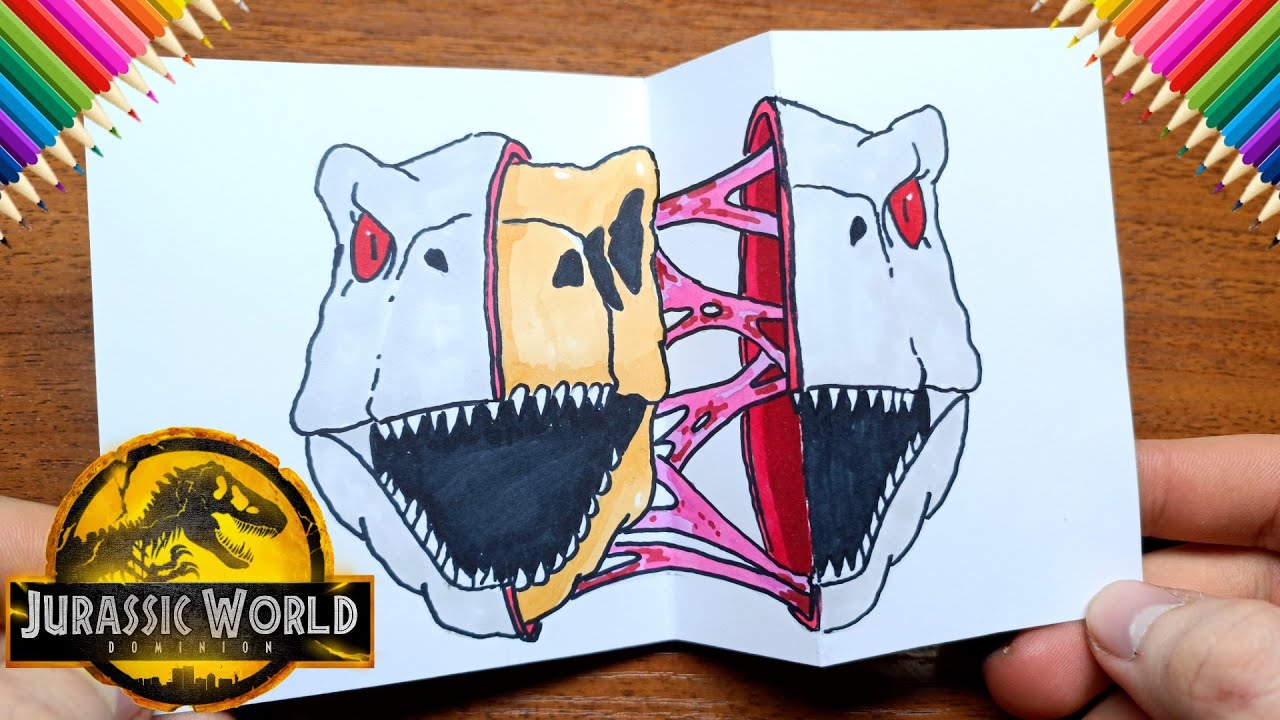 3 MOST INSANE JURASSIC WORLD DOMINION Arts & Paper Crafts!