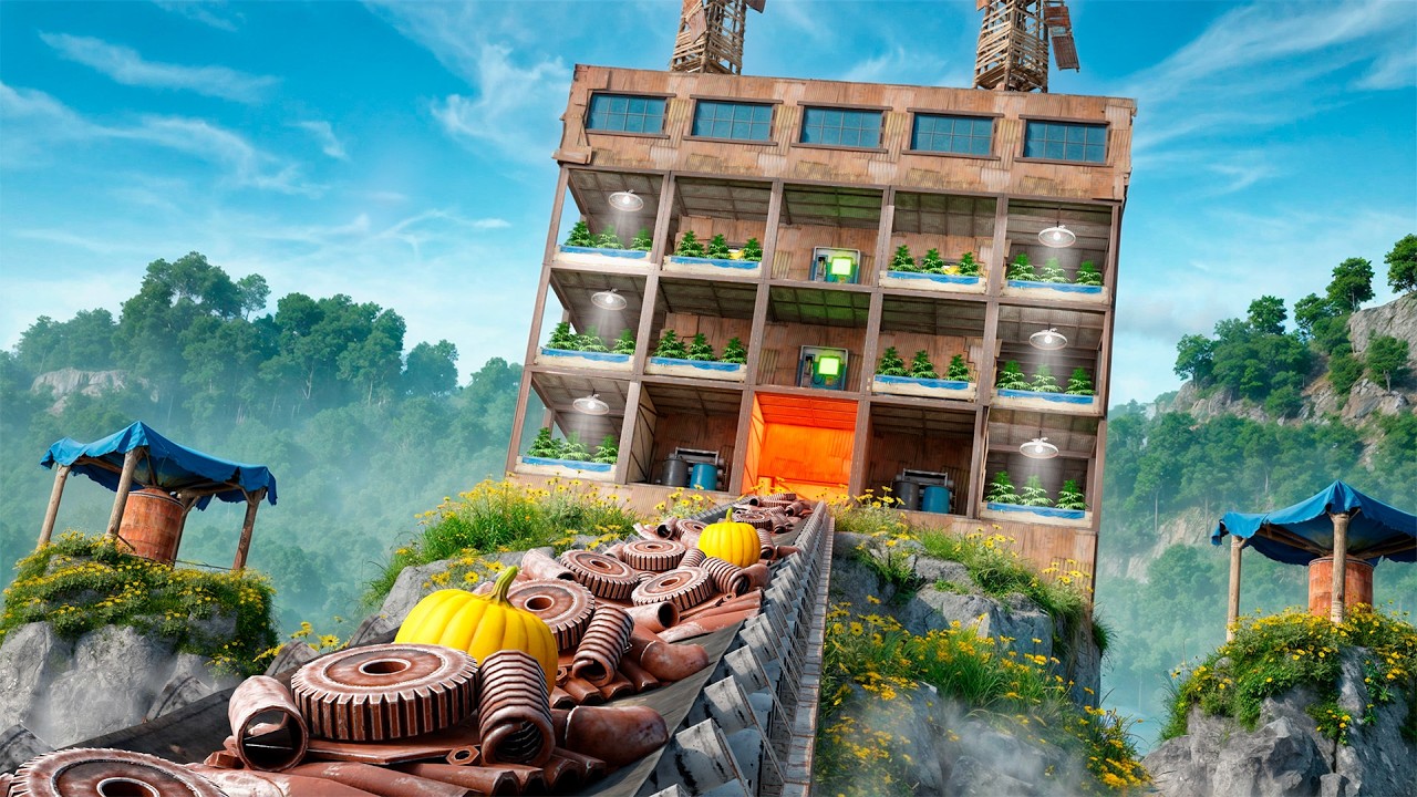 1 000 000 Scrap Per Day! My Unraidable Farm Base in Rust