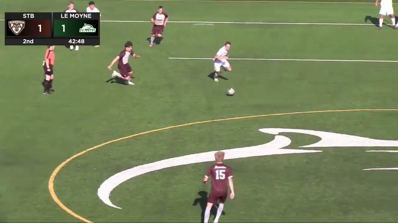Le Moyne Men's Soccer Highlights Vs. St. Bonaventure University