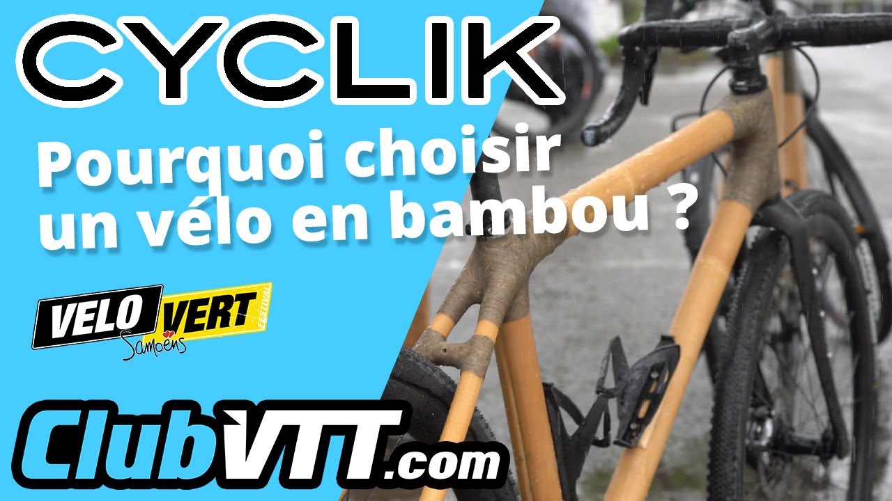 Découverte du vélo en bambou Cyclik, le vélo écologique, confortable et français ! - 750