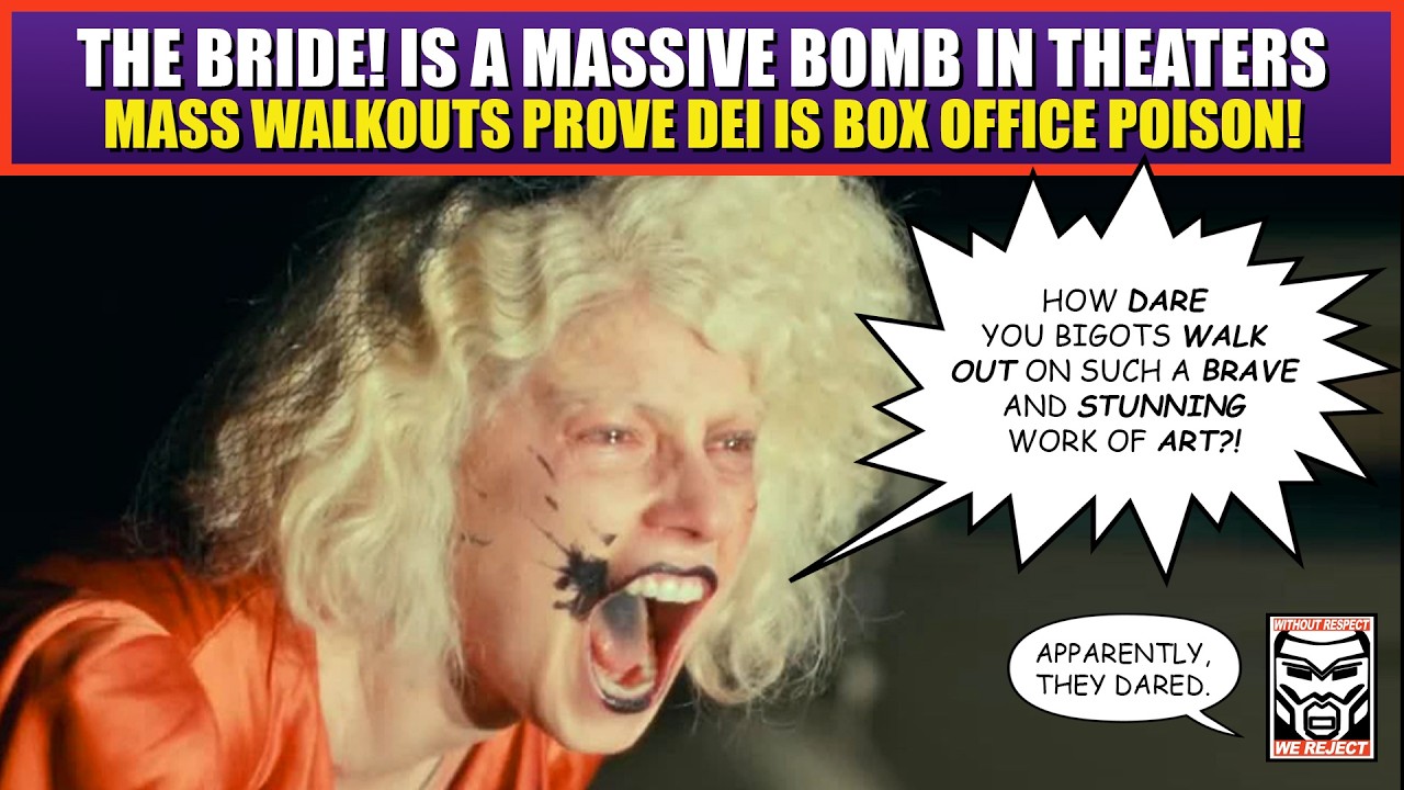 The Bride! Is a Box Office DISASTER | Stunning Brave Feminist FLOP Sends Audience Members FLEEING!