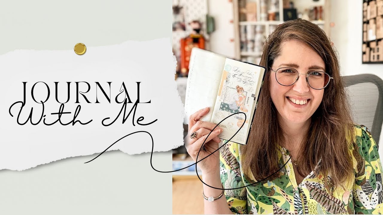 Journal with Me | My Hobonichi Weeks Collage Process (2024)