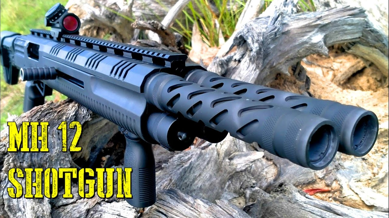 MH-12 - World's First Double Barrel Straight Pull Shotgun