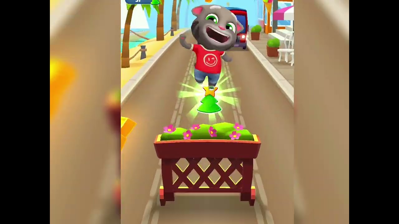 TALKING TOM GOLD RUN GAMEPLAY 4K 