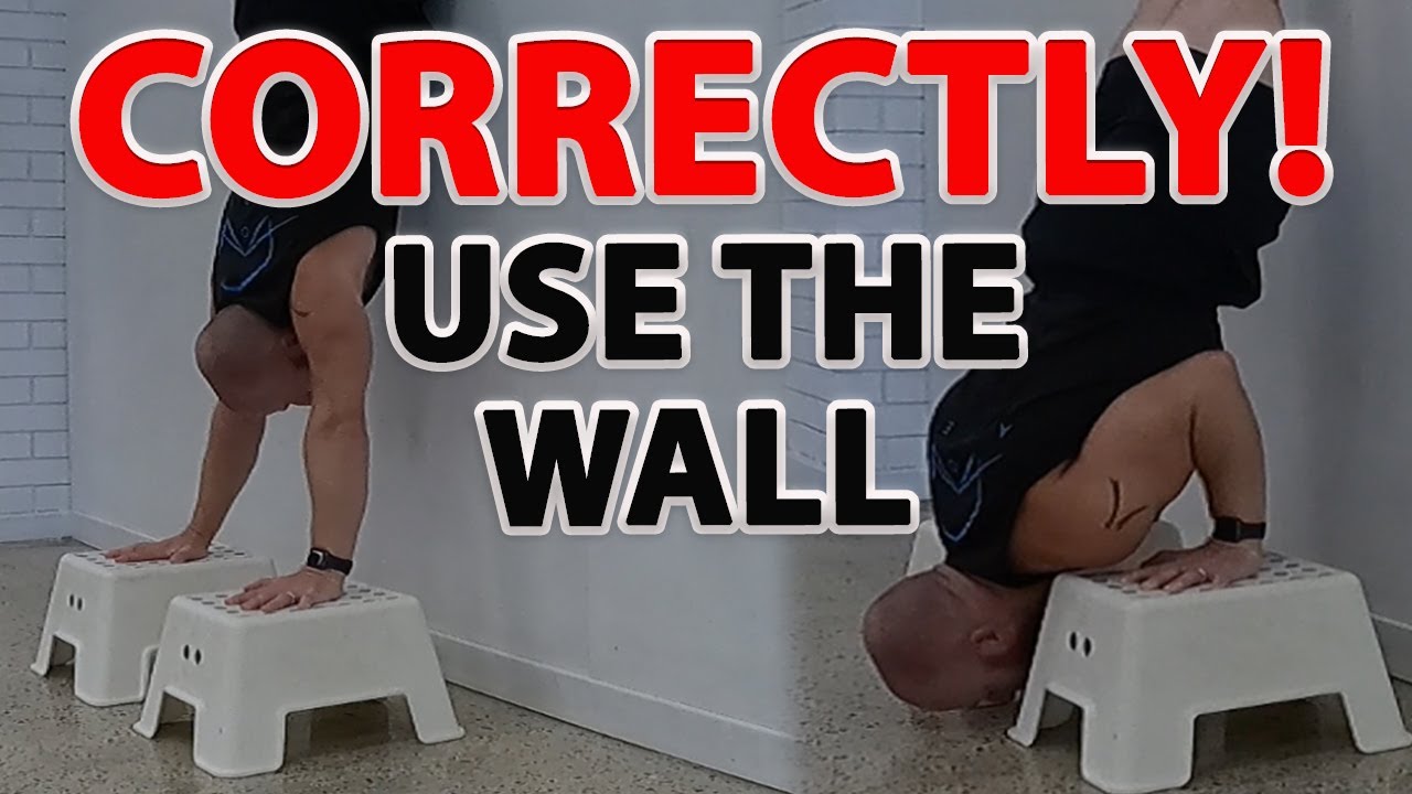 Build Strength for Handstand Push Ups using the Wall