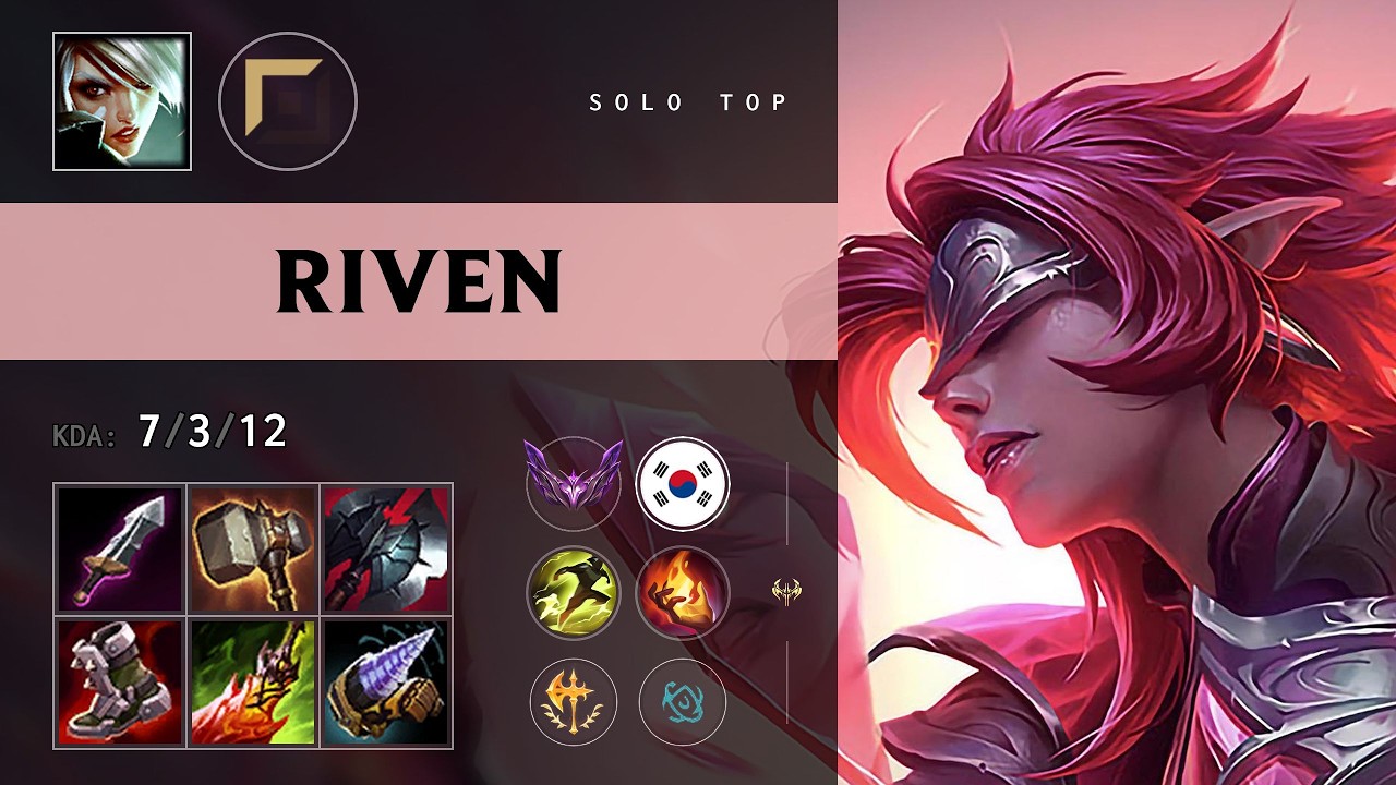 Riven Top vs Nasus - KR Master Patch 26.16