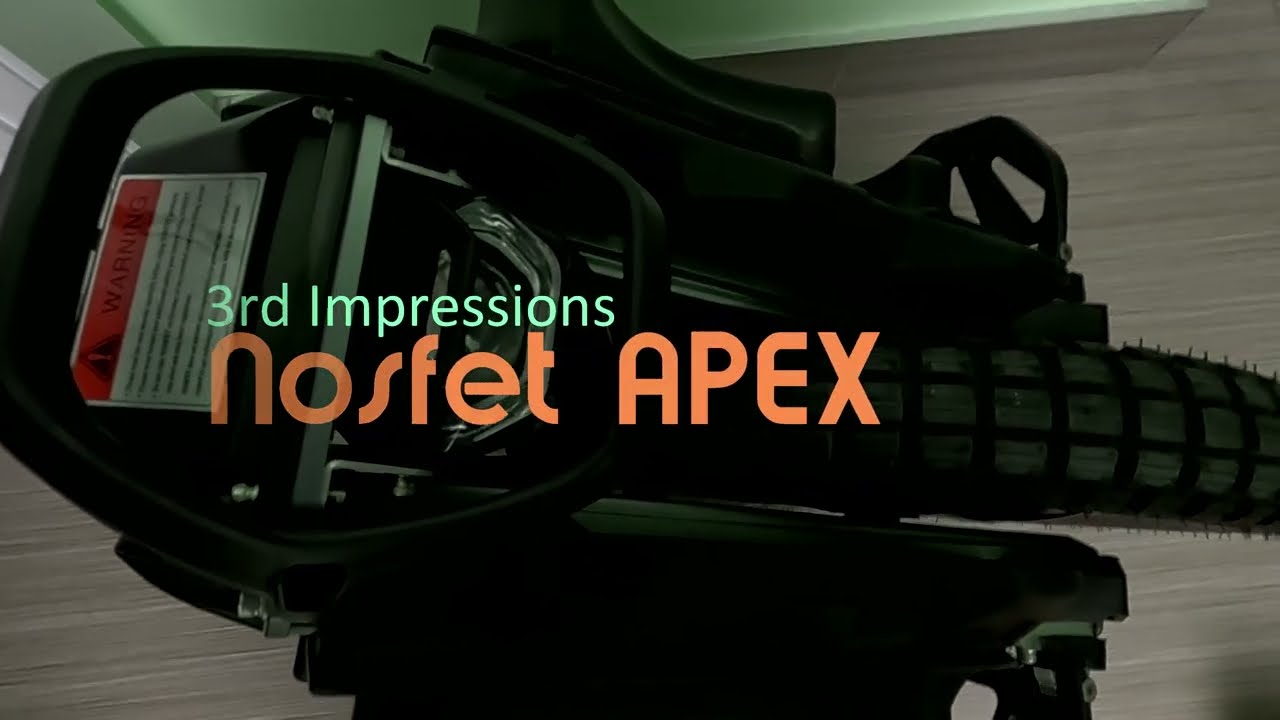Third Impressions Nosfet APEX Early morning Super Dark out EUC Electric Unicycle