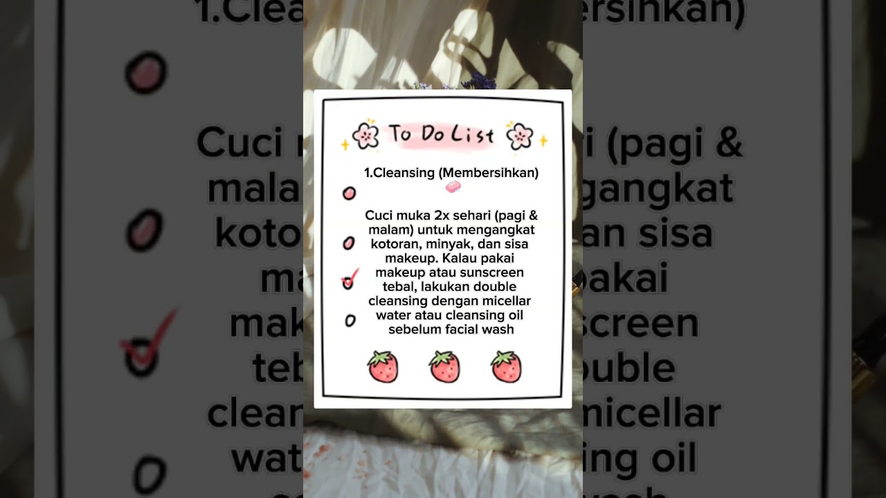 Urutan BASIC SKINCARE untuk pemula #basicskincare #basicskincareroutine #skincare #skincaretips