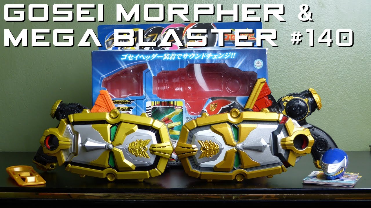 Ranger Review #140 Gosei Morpher, Tensouder, Gosei Blaster & Mega Blaster