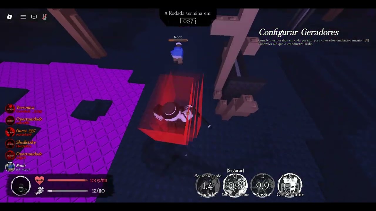 Gameplay como killer