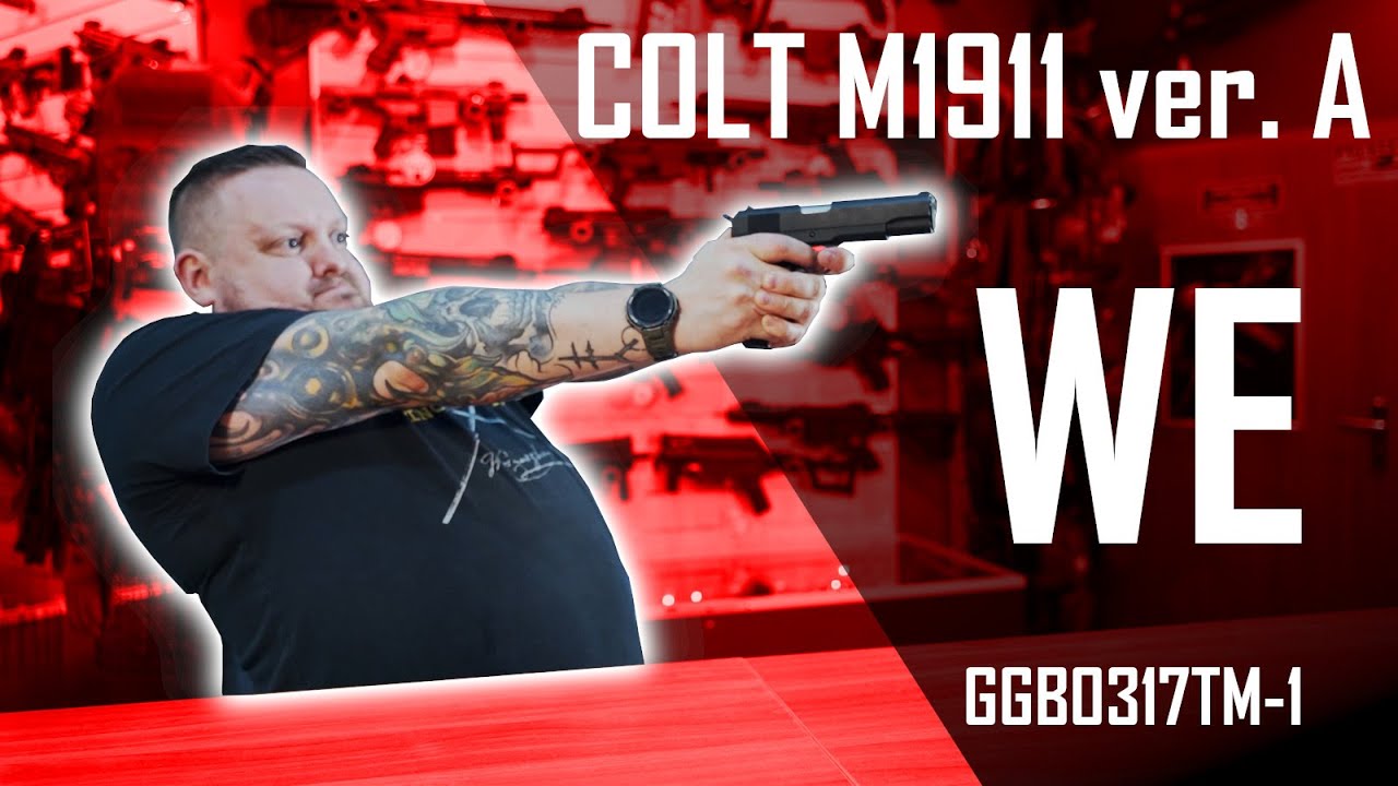COLT M1911 ver. A (GGB0317TM-1) - WE  - TANIEMILITARIA.PL