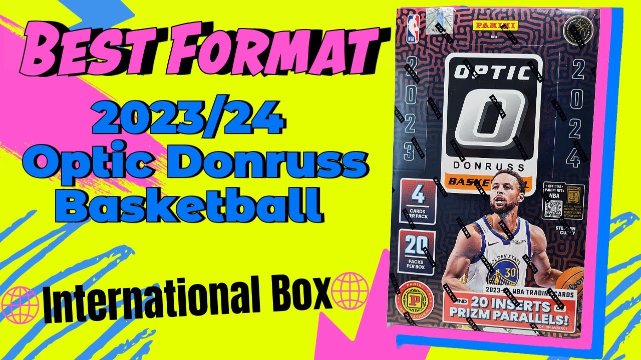 Panini 2023-24 Donruss Optic Basketball International Box - Top Rookies & Gold Karten! 🏀✨