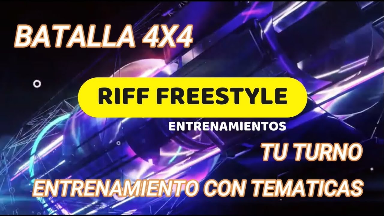 Entrenamiento de Freestyle 4x4 | Batalla con tem&aacute;ticas y formato libre | T&uacute; Vs un Mc