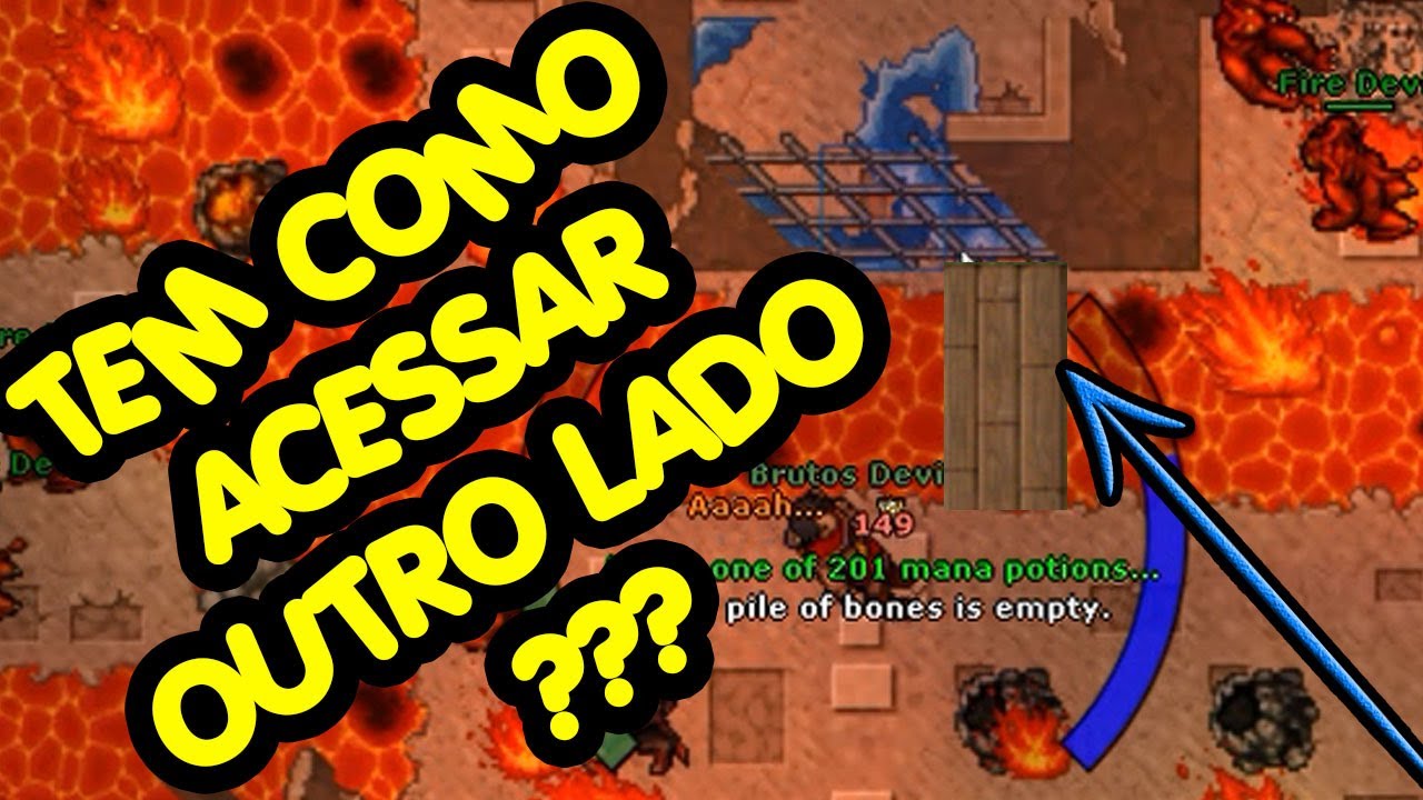 TIBIA - LOCAIS INACESS&Iacute;VEIS - DRAGONS SPIKE SWORD QUEST