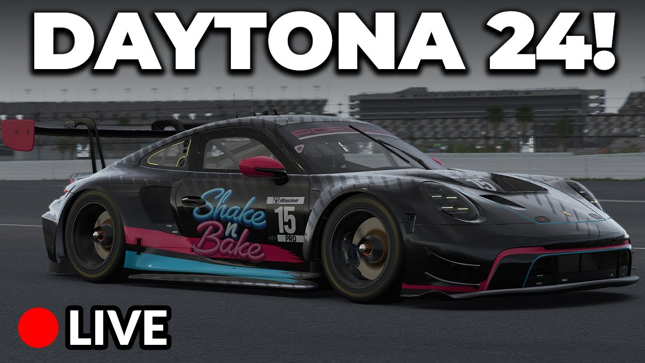 🔴 LIVE - Shake n Bake Racing - 2026 Daytona 24! - Part 2 | iRacing Porsche GT3
