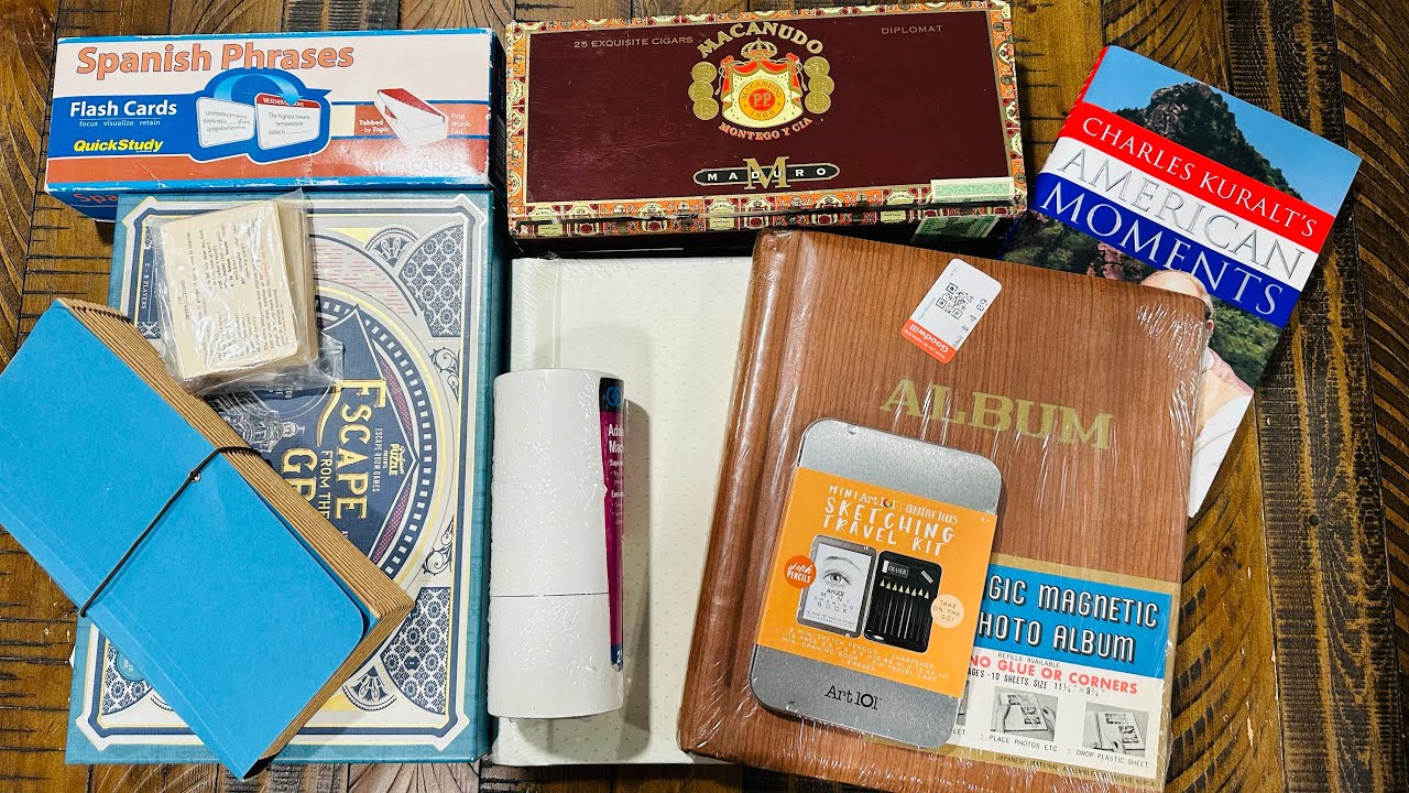Junk Journal Thrift Haul - Found Some Unique Items - You Have To See!