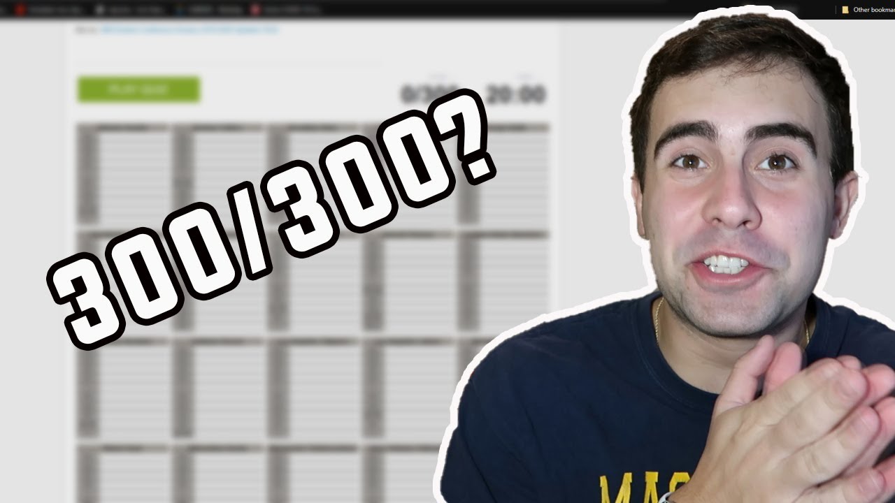 Almost Perfecting this 300/300 NBA Quiz...