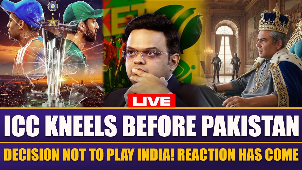 LIVE | ICC Under Pressure? Pakistan Refuses India Match | Strong Reactions | India in Trouble