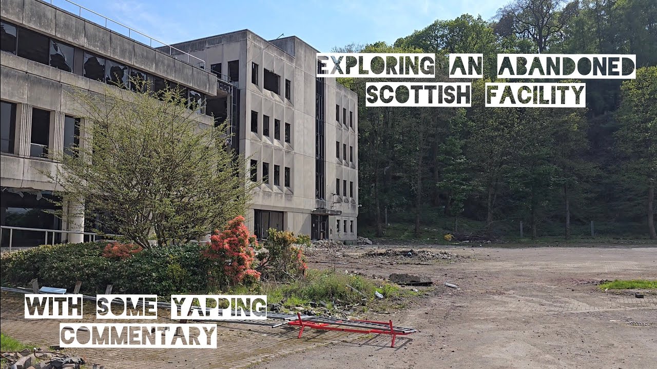 Exploring an Abandoned Scottish Facility! (Craigforth, Stirling, Scotland)