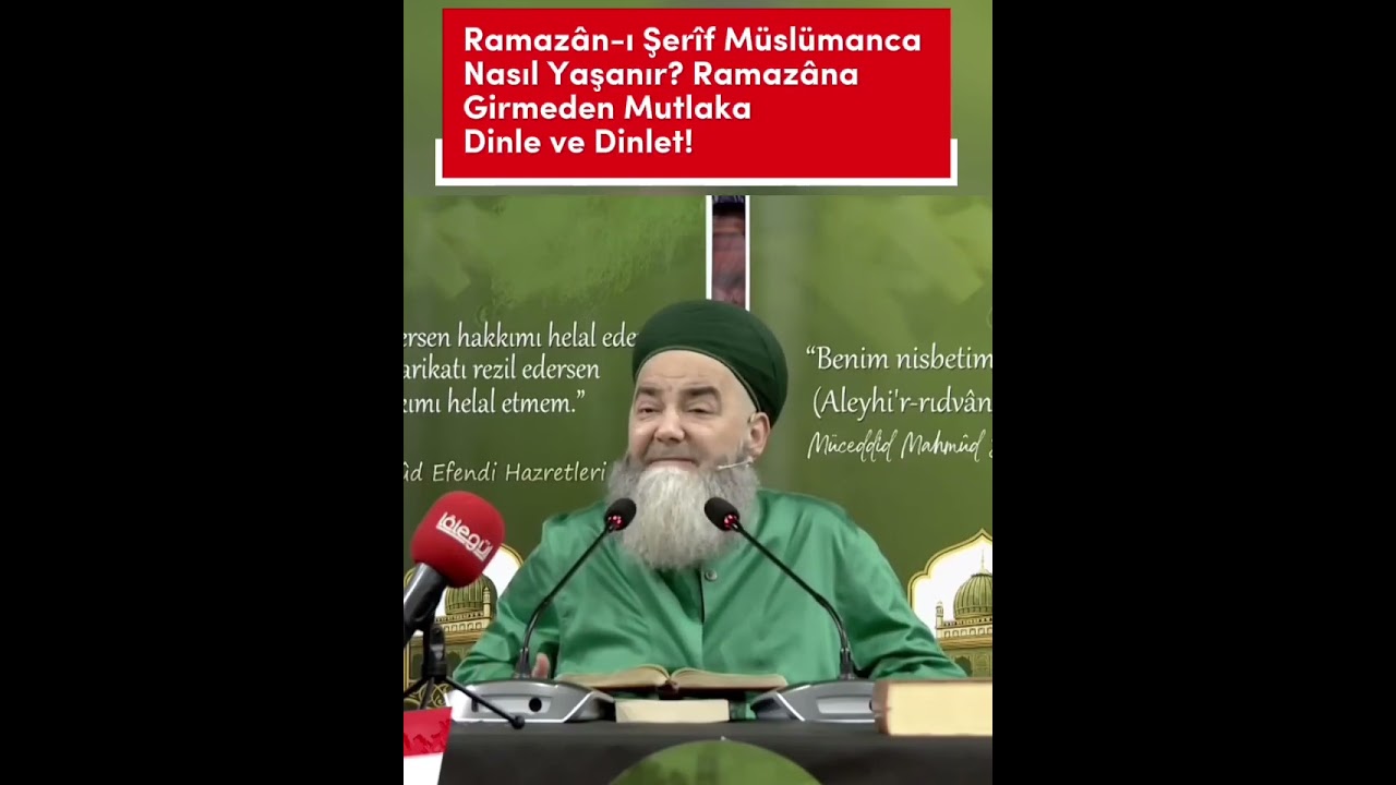 Ramazan-ı Şerif  müslümanca nasılsın yaşanır?