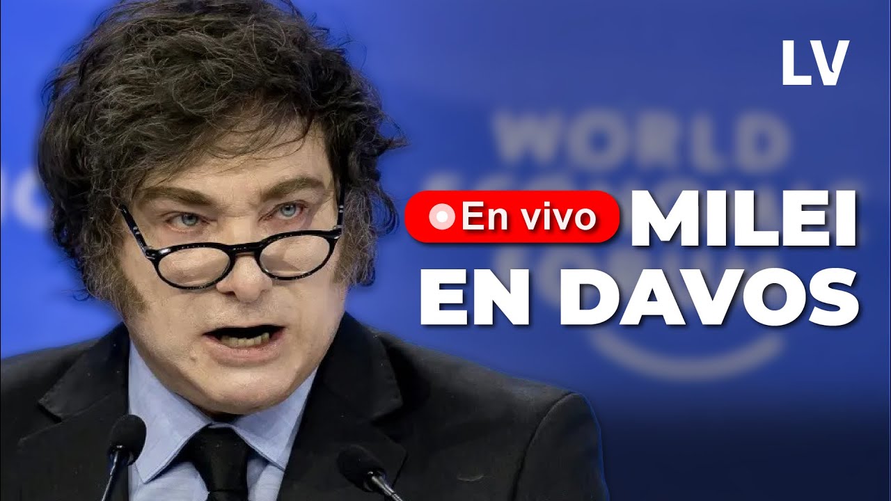🔴​ EN VIVO I Discurso de Javier Milei en el Foro Económico de Davos 2026
