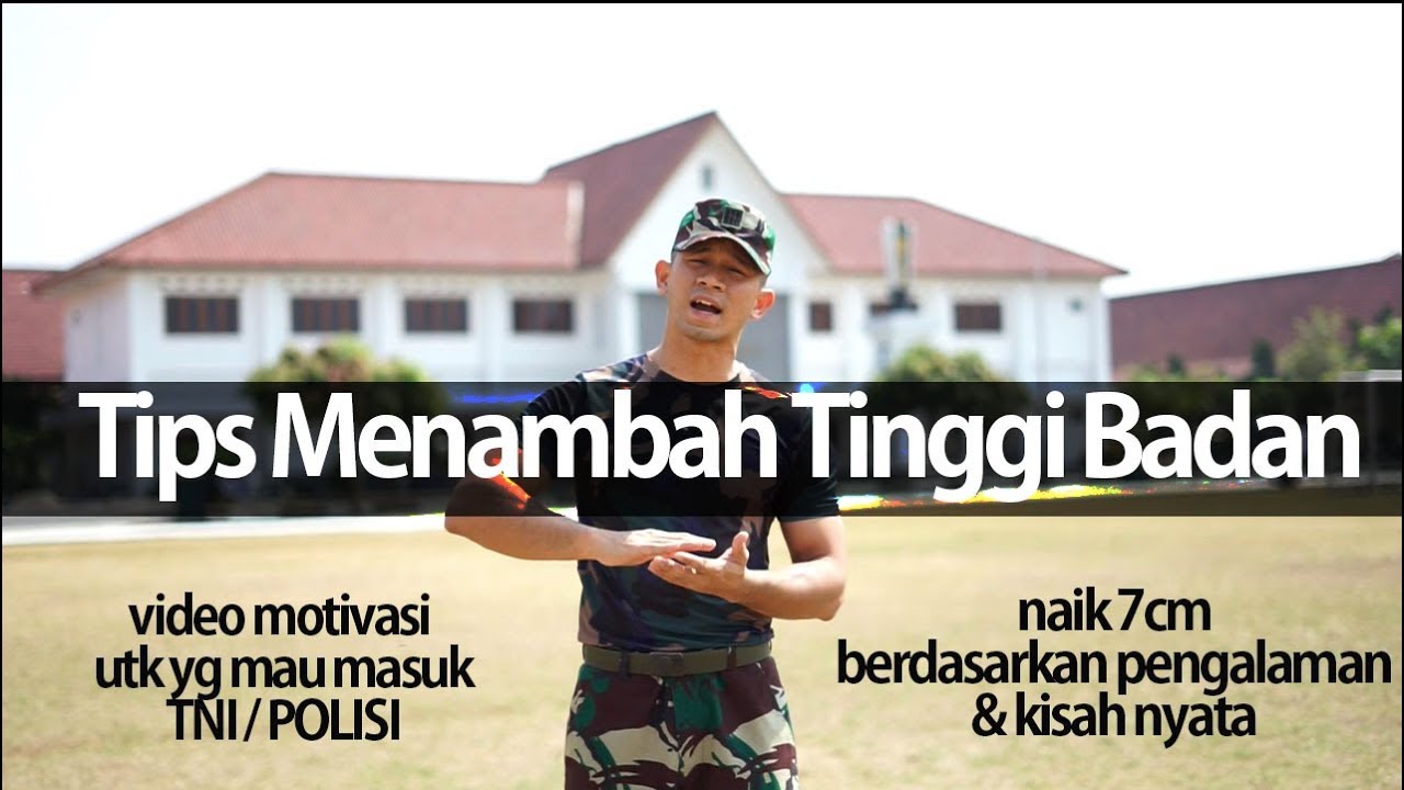 cara cepat NAMBAH TINGGI BADAN dgn cara alami