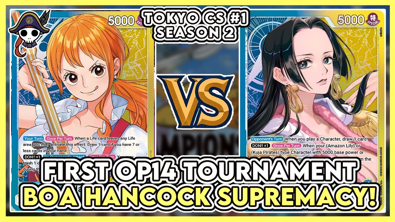[Tokyo CS #1 Top 16] Первый турнир OP14! Превосходство Боа Хэнкока!