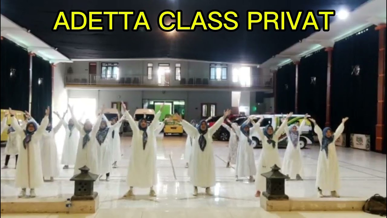 Senam kreasi menyambut bulan suci romadhon bersama class private 