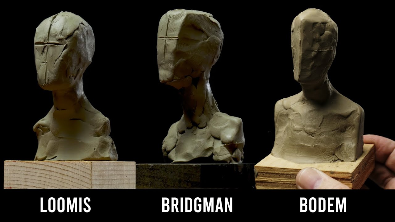 Блоки для скульптурирования портретов