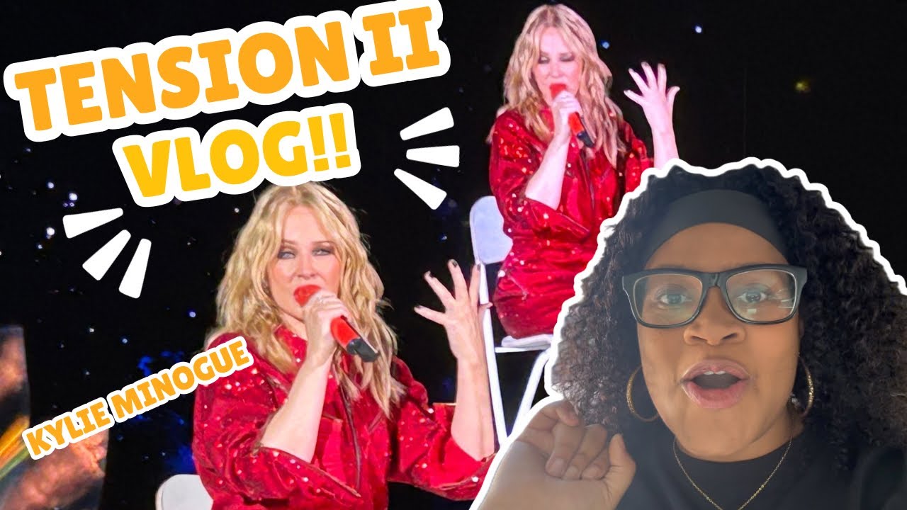 My First Kylie Minogue Concert | Tension II Tour Vlog!