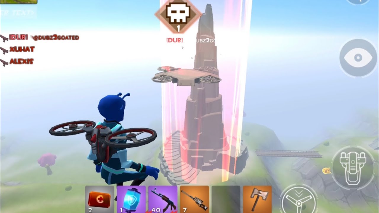 Rocket Royale ORBITAL STRIKE AND GUIDED MISSILE FROM AIRSHIPS EVENT - Android Gameplay #633
