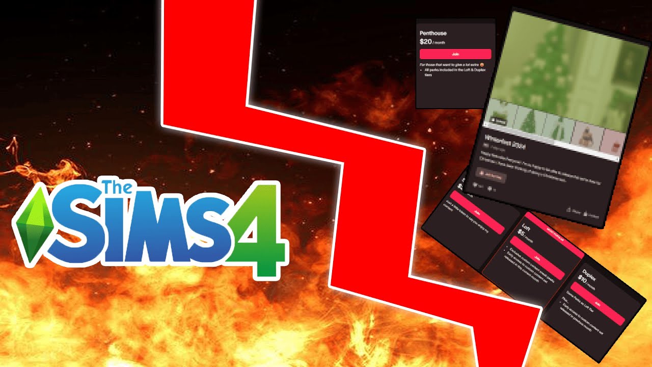 Почему сообщество The Sims 4 CC меняется — и не в лучшую сторону 🫤