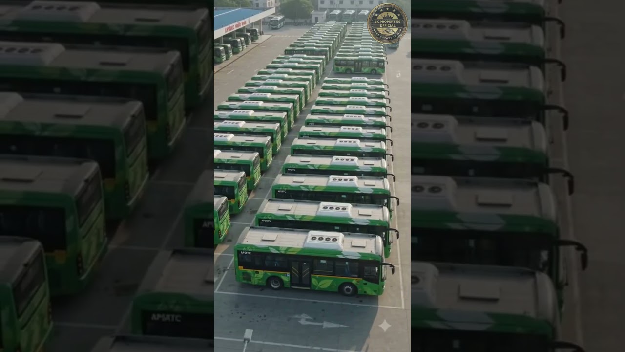 🔥 APSRTC's Biggest Upgrade Ever? 5,500 Electric Buses Coming to Andhra Pradesh!
