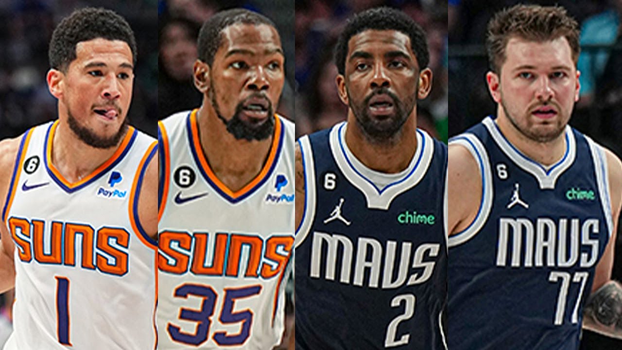 Devin Booker (36 PTS) & Kevin Durant (37 PTS) vs Kyrie Irving (30 PTS) & Luka Doncic (34 PTS)