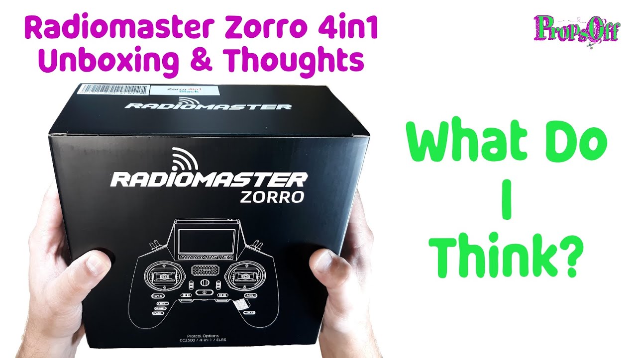Radiomaster Zorro Unboxing & My Thoughts