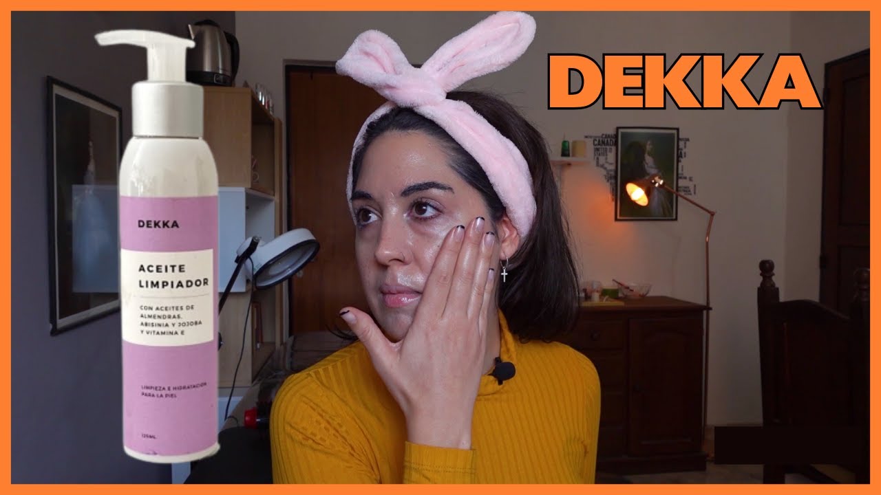 ¿Desmaquilla una maravilla?  Probando el aceite de limpieza de Dekka - #ar