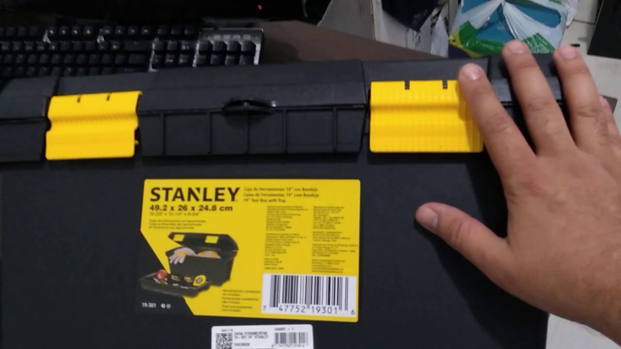Review Maleta de ferramentas Stanley 19