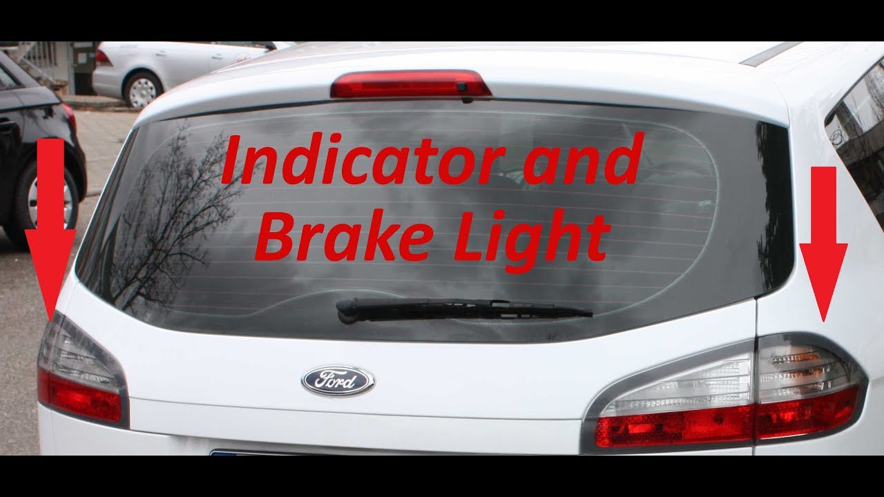 S-Max Indicator and Brake Light bulb change