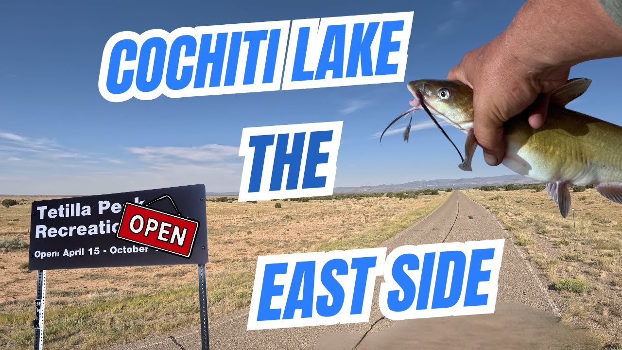 “Exploring Cochiti Lake East Side | Catfish Catch, Camping & Day Use at Tetilla Peak”