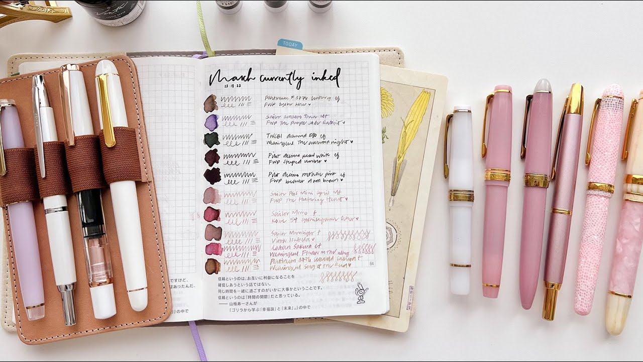 CURRENTLY INKED | PLATINUM LABAN SAILOR PILOT | Charmaine Dulak